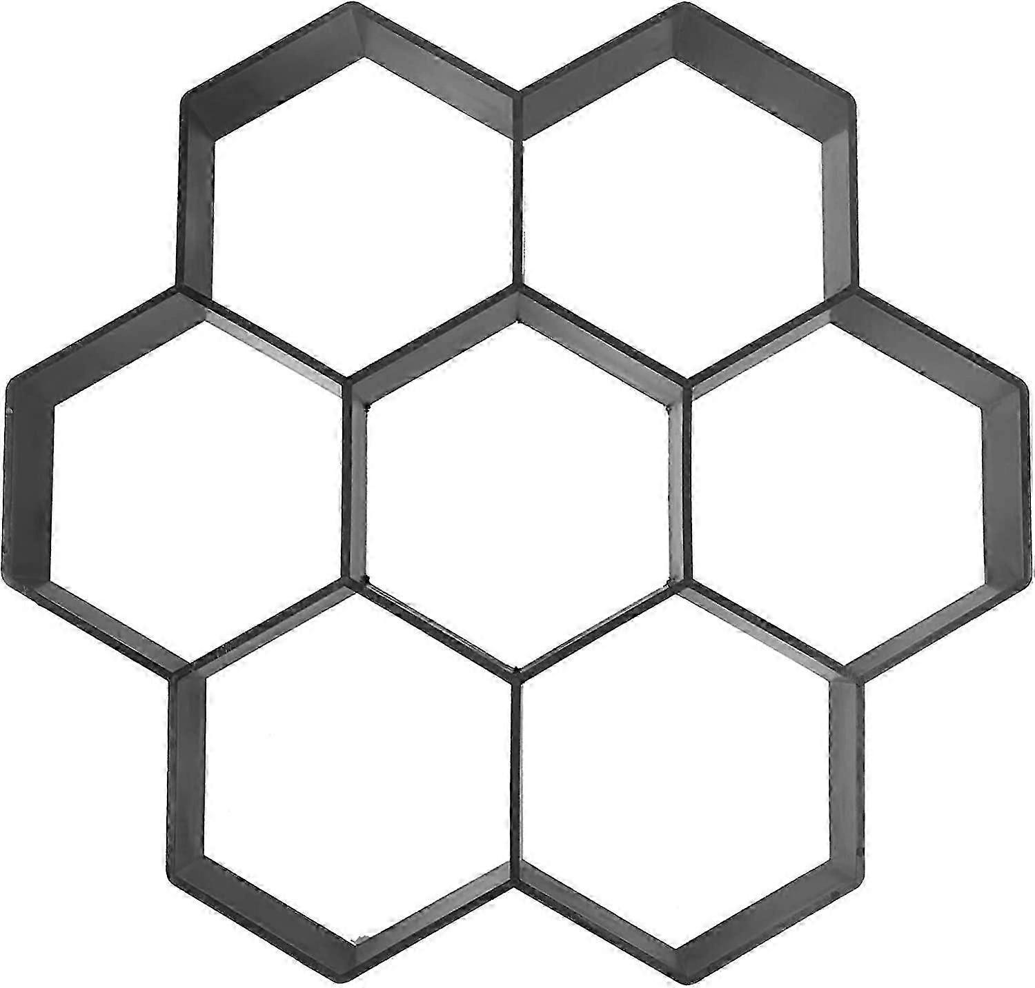 Hexagon Stencil for DIY Concrete Casting Moulds