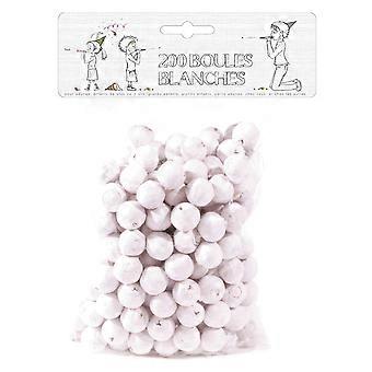 200 white blowgun balls