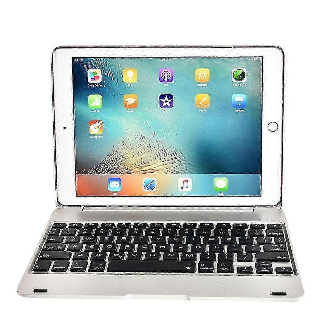 Capa para tablet com design dobrável horizontal e teclado Bluetooth para iPad Pro de 9,7 polegadas e iPad Air 2.