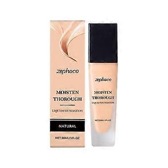 Linha de Bases Hidratantes ZEPHOCO: Natural, de Longa Duração, à Prova de Borrões, Leve, Não Pegajosa, Base Hidratante Matte