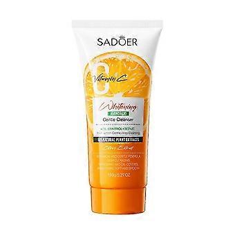 Detergente viso alla vitamina C 150 g, sbiancante e illuminante, detergente agli aminoacidi, idratante per pelli grasse, pulizia profonda del viso - YG