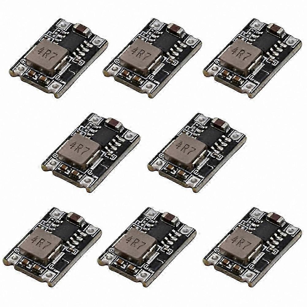 8pcs Mini DC-DC Step Down Module, Adjustable Output Voltage, 5V to 30V Input Range
