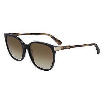 Sunglasses LONGCHAMP LO612S 010 BLACK/HAVANA 54/16/140 FEMALE