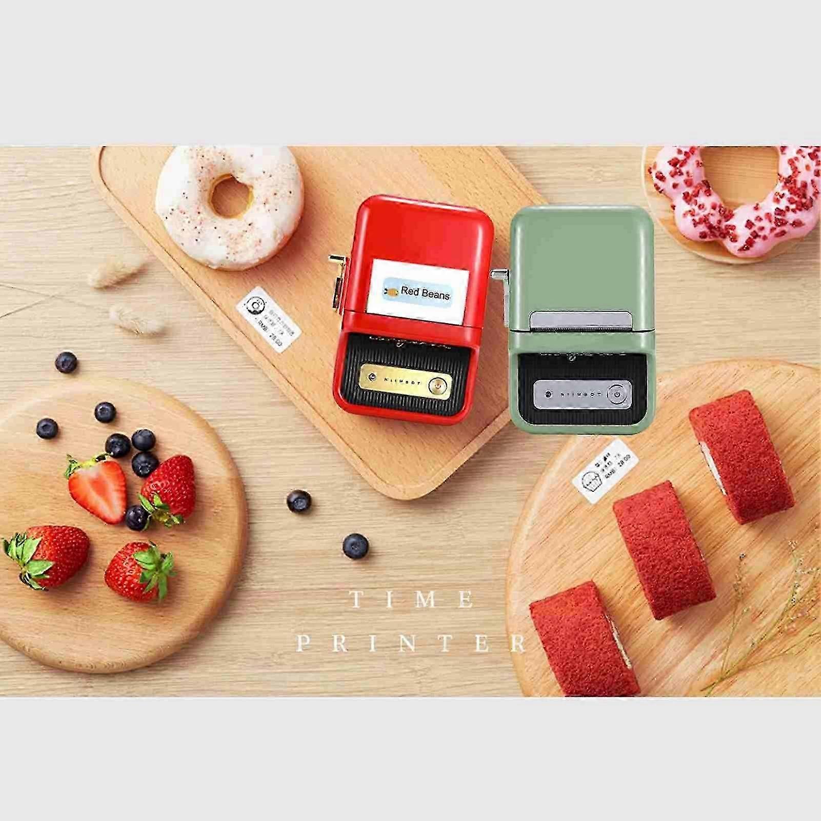 Label Printer Portable Bluetooth Label Maker Machine for Office School Home