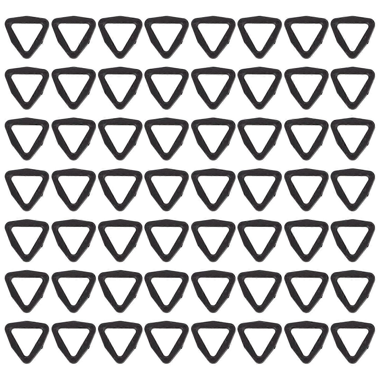 Clothes Button Plastic Belt Keeper for Decoration 100Pcs