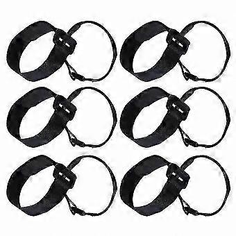 Lot de 12 sangles de qualité supérieure pour tapis de yoga, permettant de rouler les tapis en toute sécurité (SYCHTV)