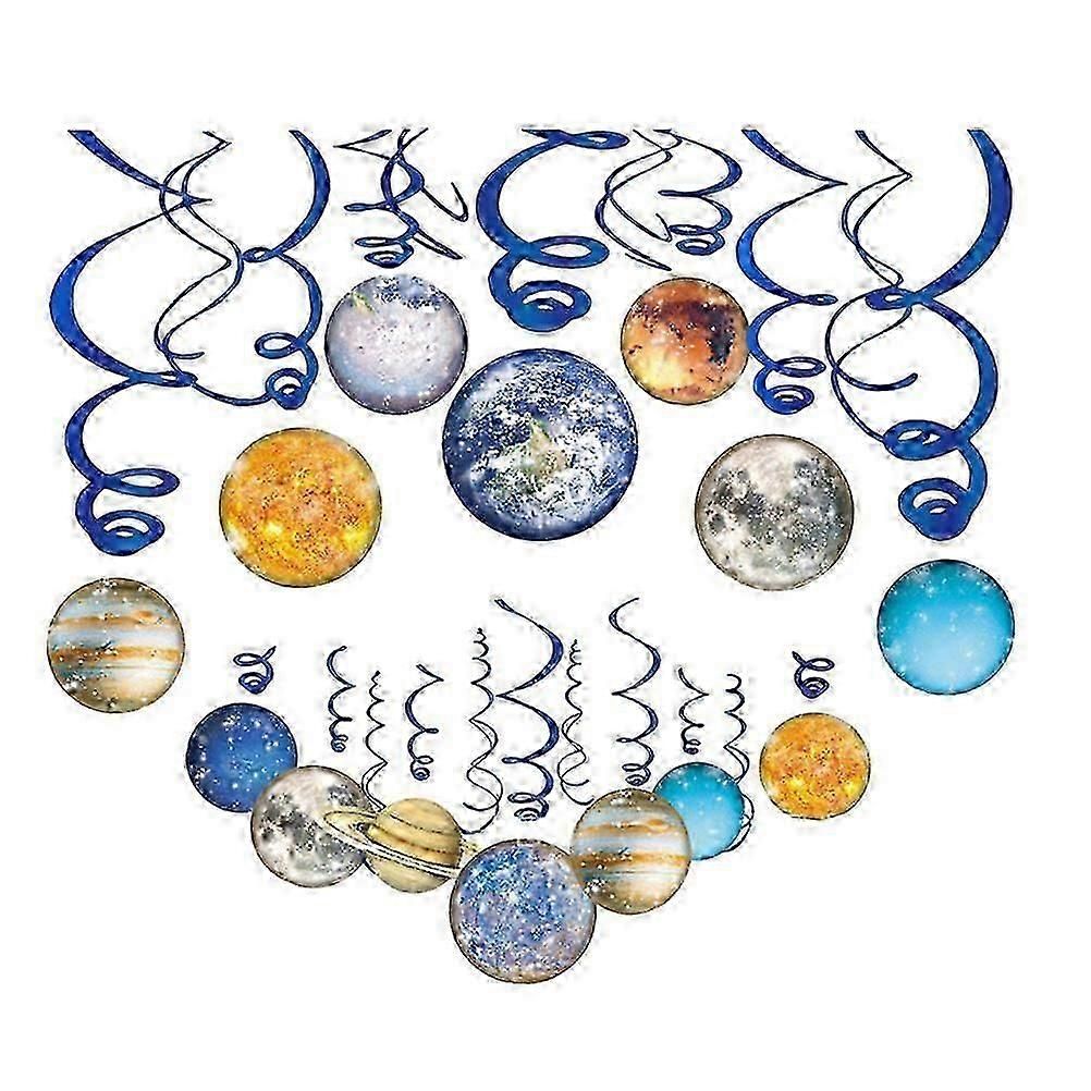 Hanging Decorations Outer Space Swirls for Decor 1Set