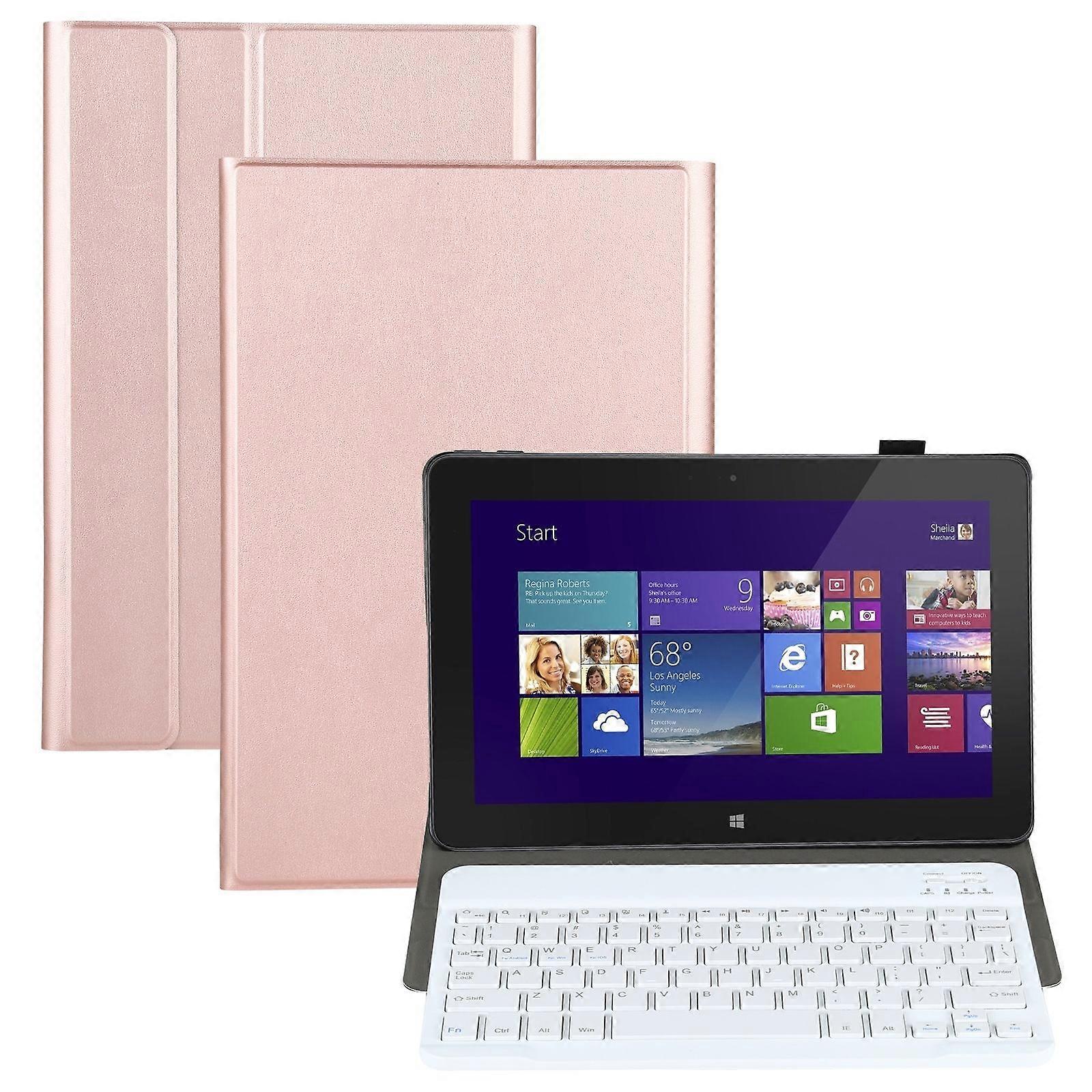 AM12 Bluetooth Keyboard Protective Leather Case