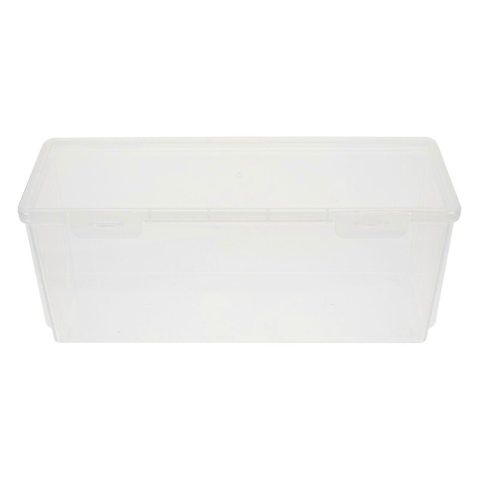 Toast Storage Box Bread Container Transparent Bread Box Plastic Bread Box Fresh Keeping Box