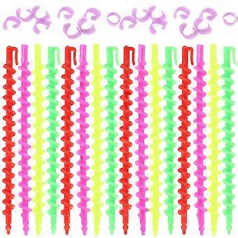 26 stücke Spirale Haar Dauerwelle Stangen Barber Friseur Styling Curling Dauerwelle Stangen