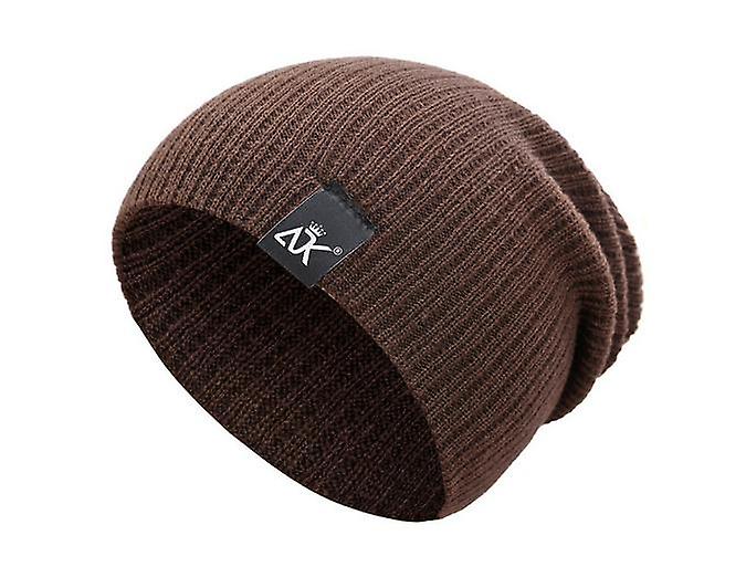Women's Knitted Beanie New Hat Winter Warm Casual New Hat Female Baggy Cap For Men