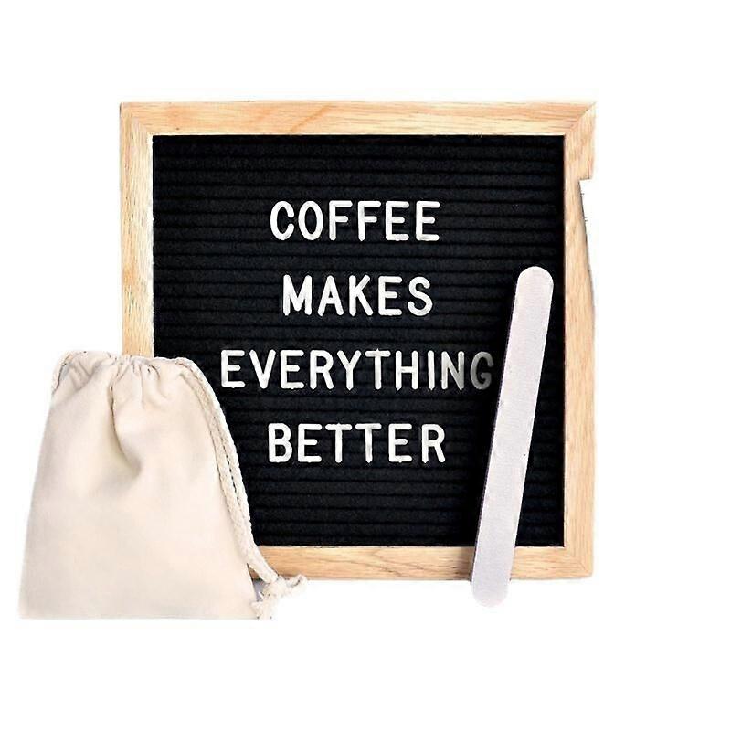 Removable Decorative Felt Letter Board - 10''