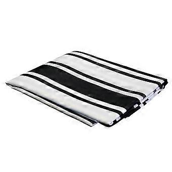 Thread Design Haircut Apron Anti-Static Adjustable Buckle Stripe Breathable Smooth Comfortable Haircut Cloth for Salon QinHai