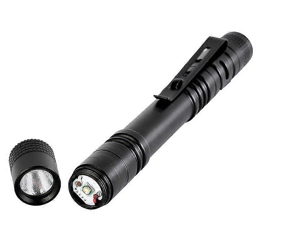 Portable LED Flashlight AA Mini Pen Light Bright Torch