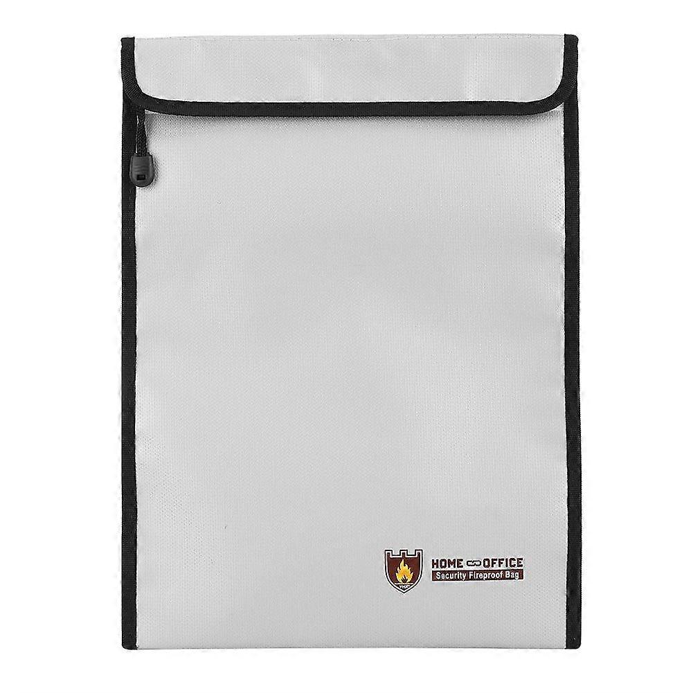 Fireproof Fire Resistant Document Bag Envelope Pouch for File Passport Photo