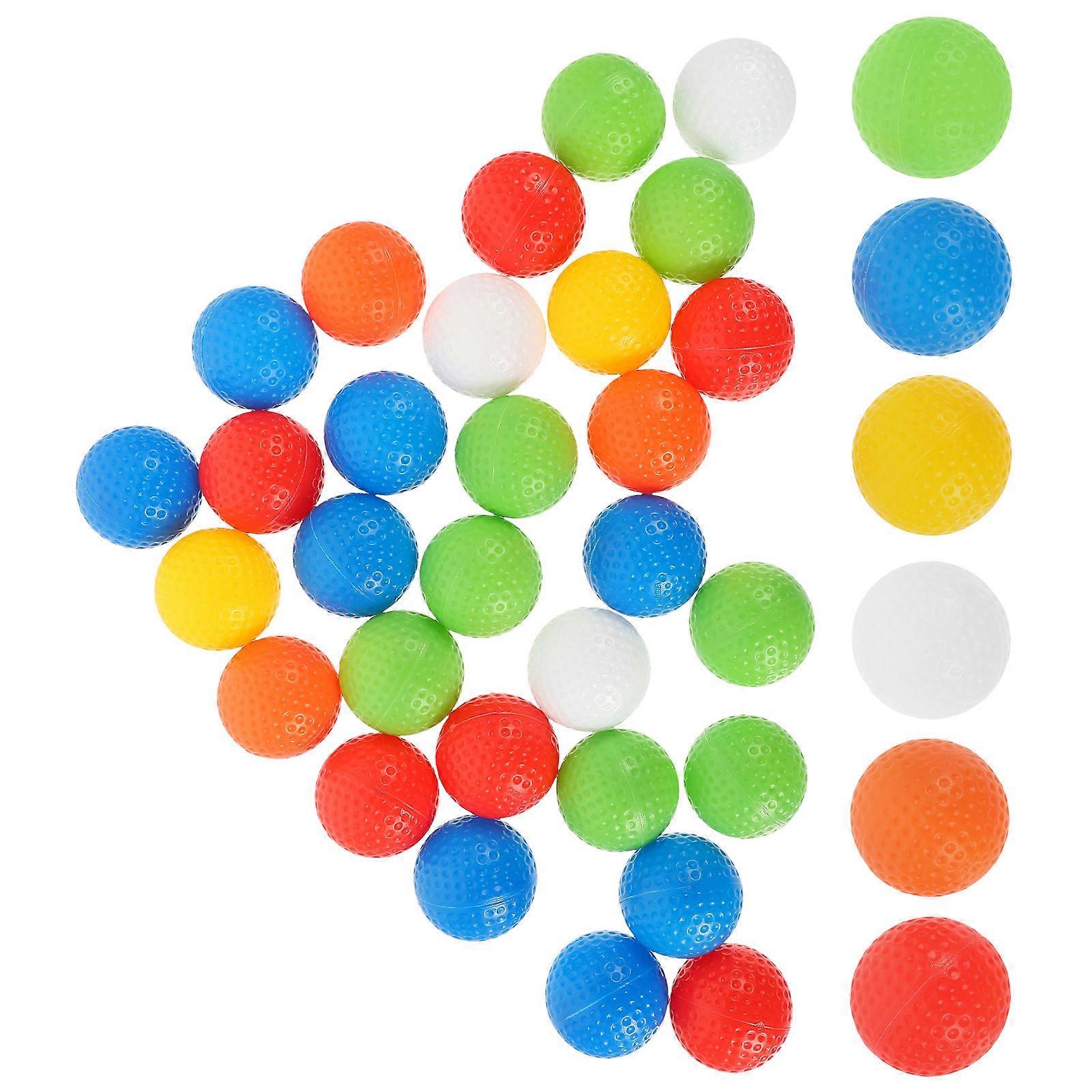 Plastic Golfing Balls Training Balls for Swing Practice 216Pcs