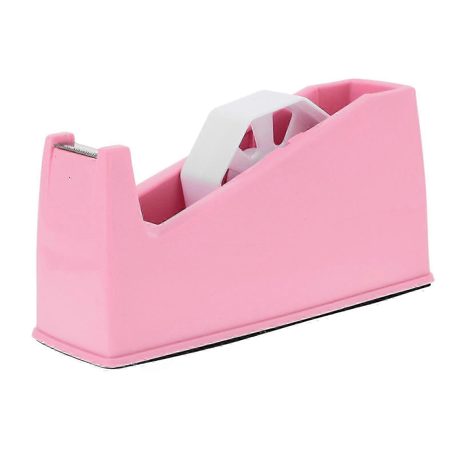 Colorful Tape Dispenser Smooth Cutting School Supplies Rectangular 1Set