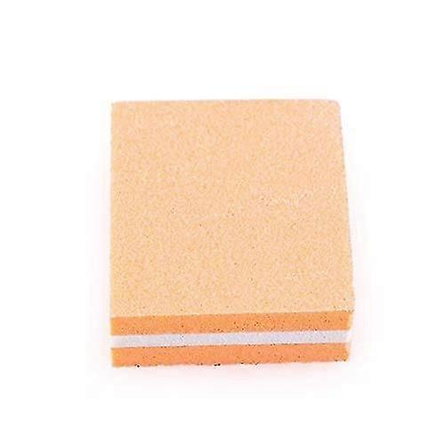 Compact Orange Nail Buffer Block Set 5pcs for Smooth Finish and Precise Detailing Use