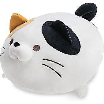 Super Soft Cat Plush Toy For Kids Or Home Decor (white, 13'')