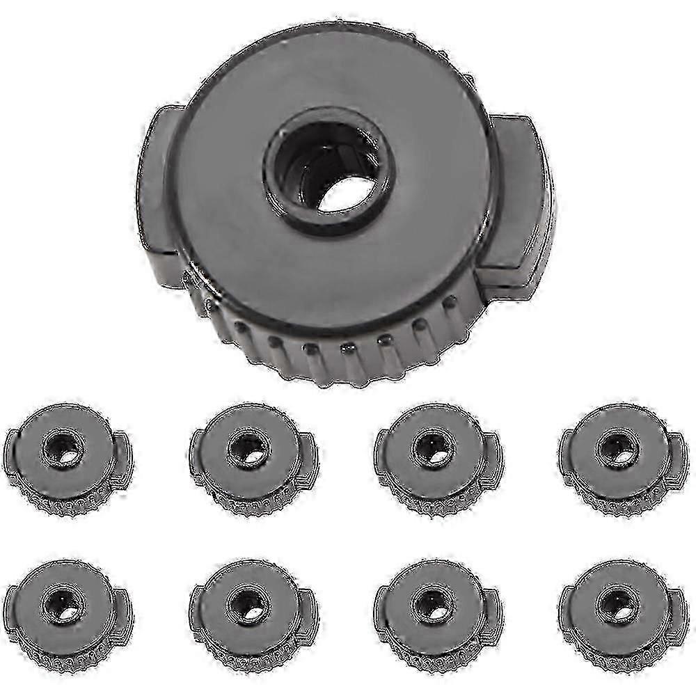 9pcs Abs Drum Set Quick Release Nuts Cymbal Quick Assembly Drum Mate Replacement Accessories