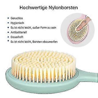 Back Brush Bath Brush With Long Handle, Body Brush compatible with Shower And Bath, Wet And