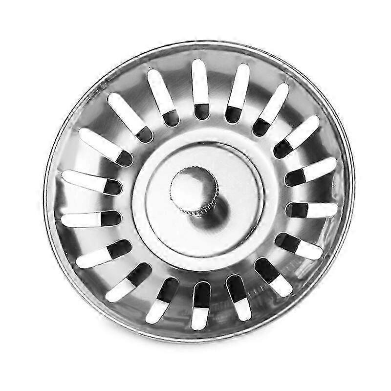 Chrome Stainless Steel Sink Strainer