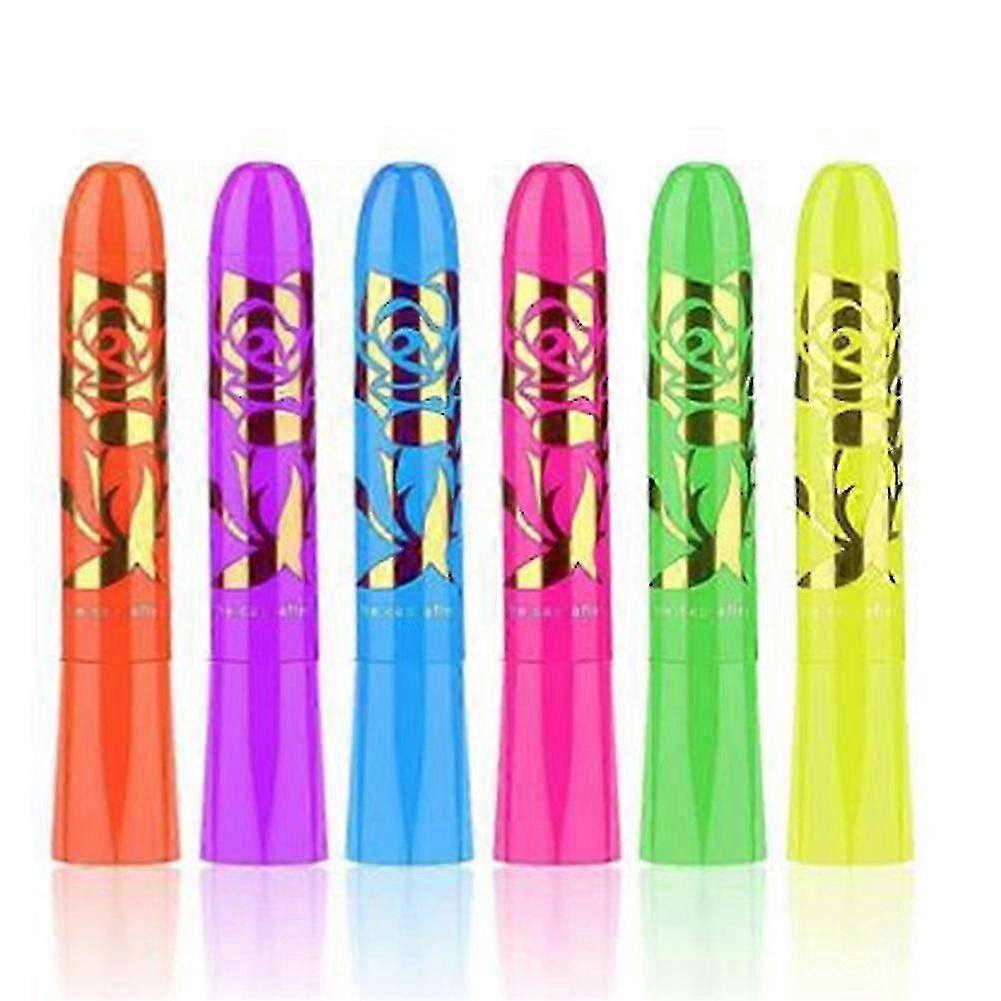 UV Glow Face Paint Crayons 6 Pack