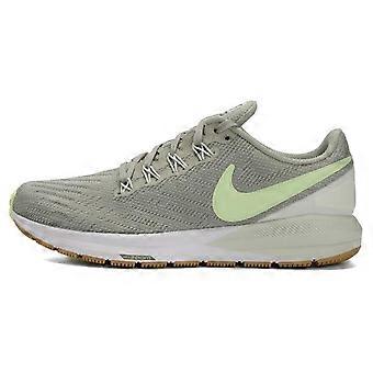Tênis de corrida Nike Zoom Structure 22 em malha e tecido com amortecimento antiderrapante, cano baixo, para maratona (AA1640-300)