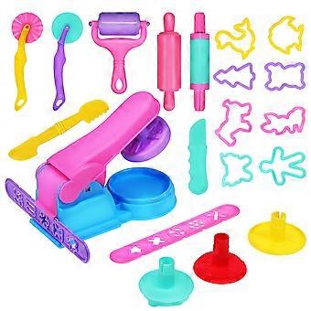 Assorted Color Clay Tools Kit Mold for Creative Play 22Pcs Set