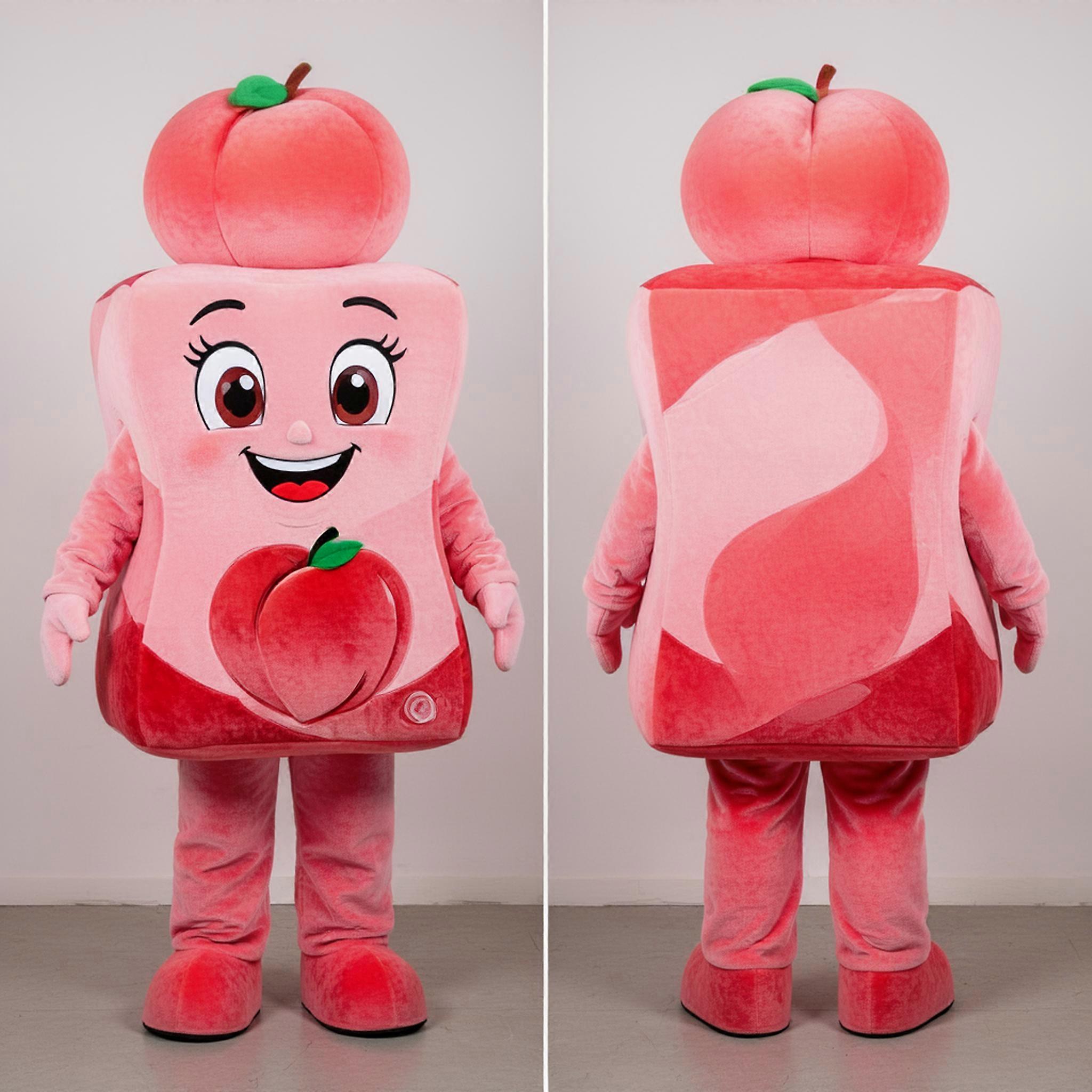 MASTICOT Rosy Pink Rounded Candy Box Mascot