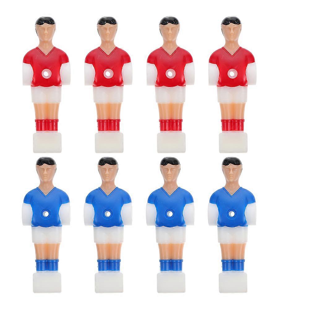 Figurines de baby-foot, jouets de football décoratifs, 8 joueurs en plastique