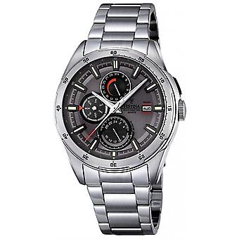Festina Multifunction Quartz Analog Man Watch with Stainless Steel Bracelet F16876/3