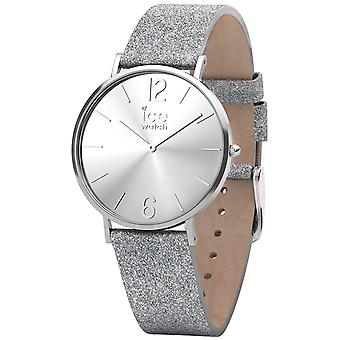 Ice laminated reloj para Mujer Analógico de Cuarzo con brazalete de Piel sintética IC015086