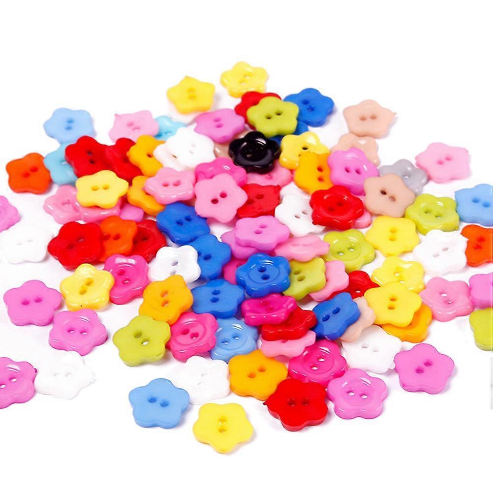 Plum Blossom Sewing Buttons 1.3cm
