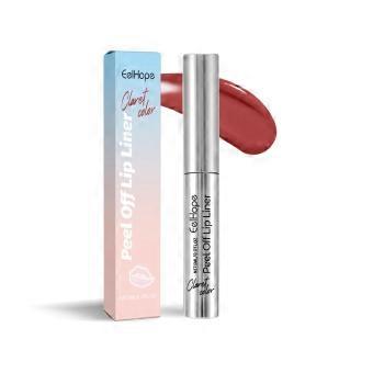 This peel-off lip liner is waterproof and sweatproof, effectively outlining the lips. The lightweight texture is long-lasting and smudge-proof. The co