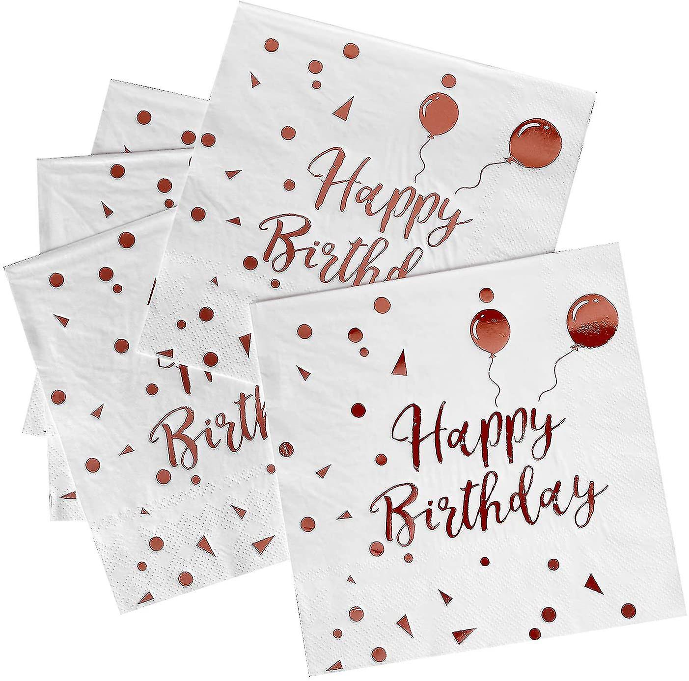 Paper Napkin Folding 3 Layers Disposable Tableware Dinner Ware For Birthday Anniversary