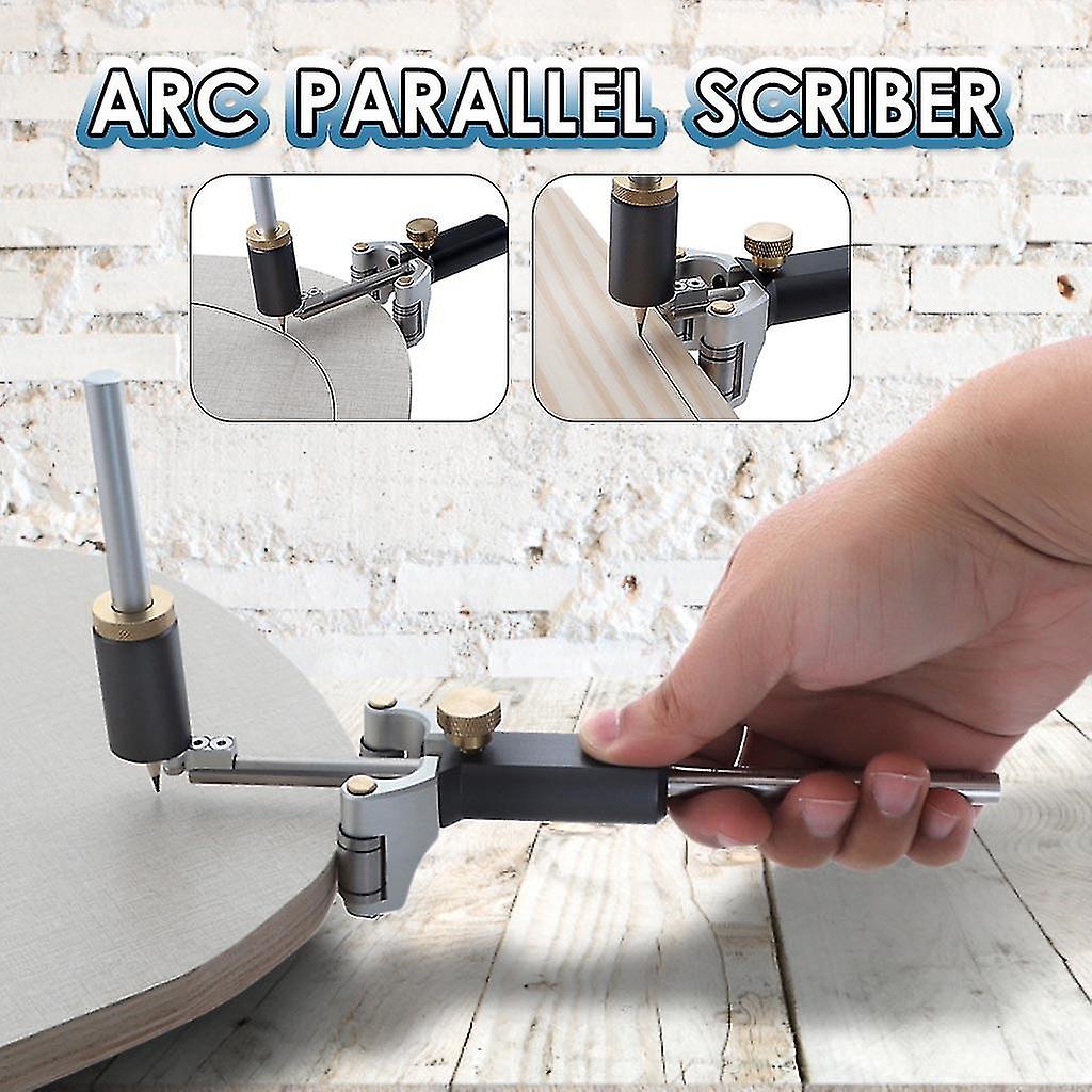 Holzbearbeitung Dual-Purpose Scriber Strichzeichnung DIY Werkzeug Handgezeichnete Linie Carpentr