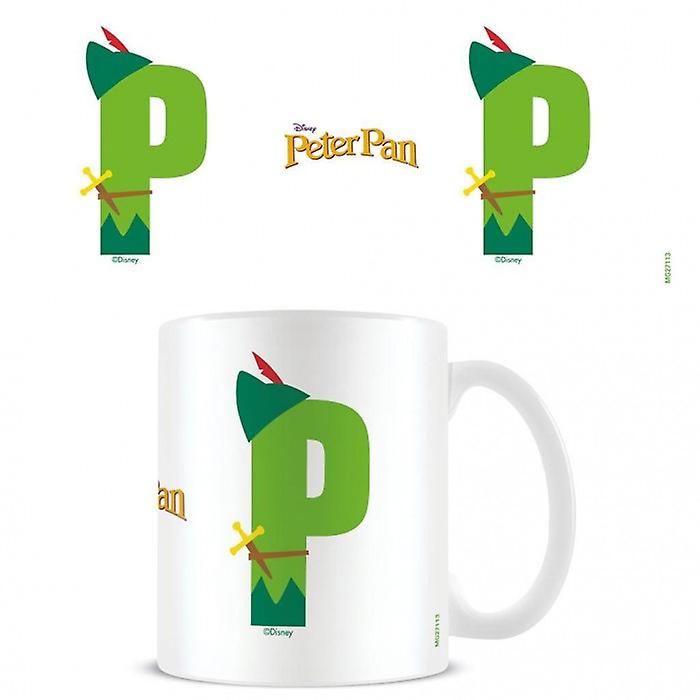 Peter Pan P Alphabet Mug