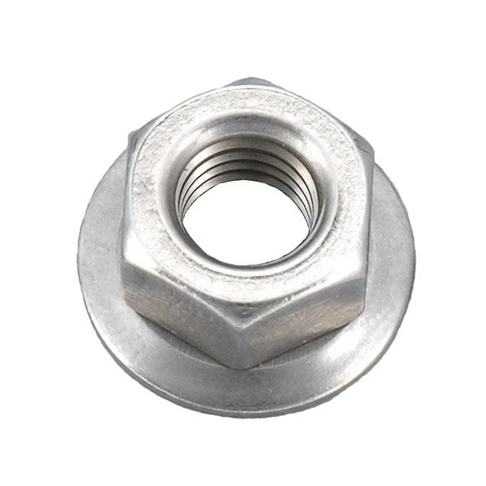 200x M5 / m6 / m7 Écrous de verrouillage en acier au carbone Fixations anti-relâchement Résistant à l’usure