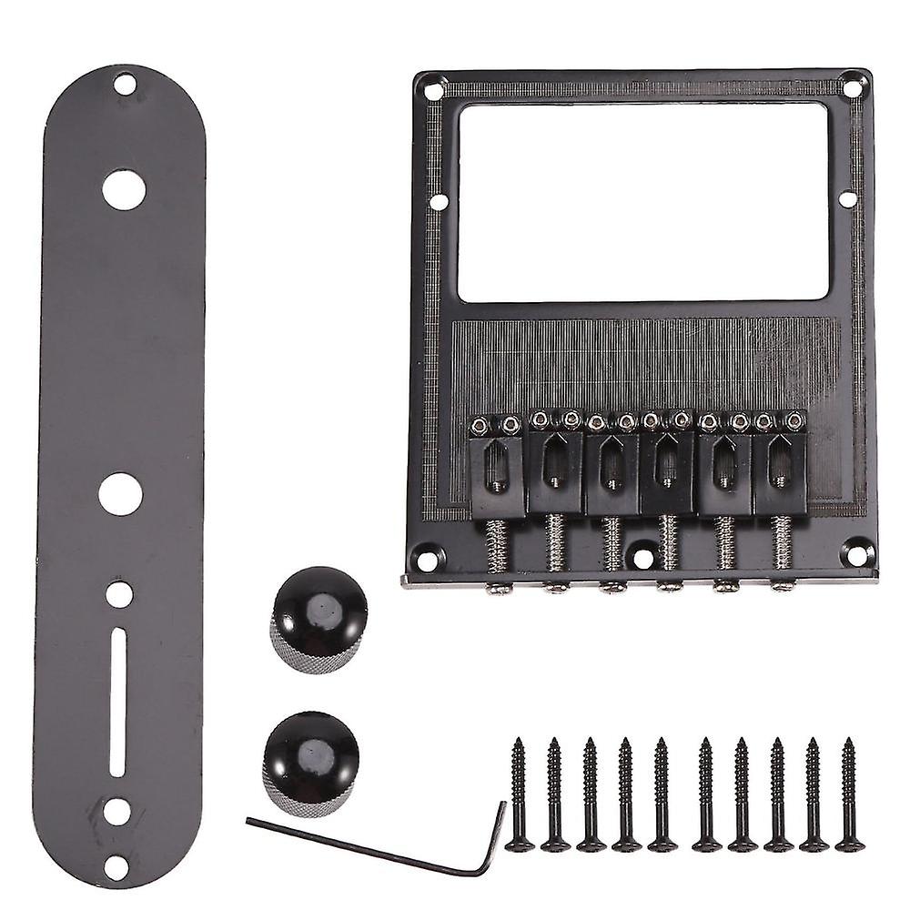 6 String Saddle Volume Control Bridge Replacement With Control Plate