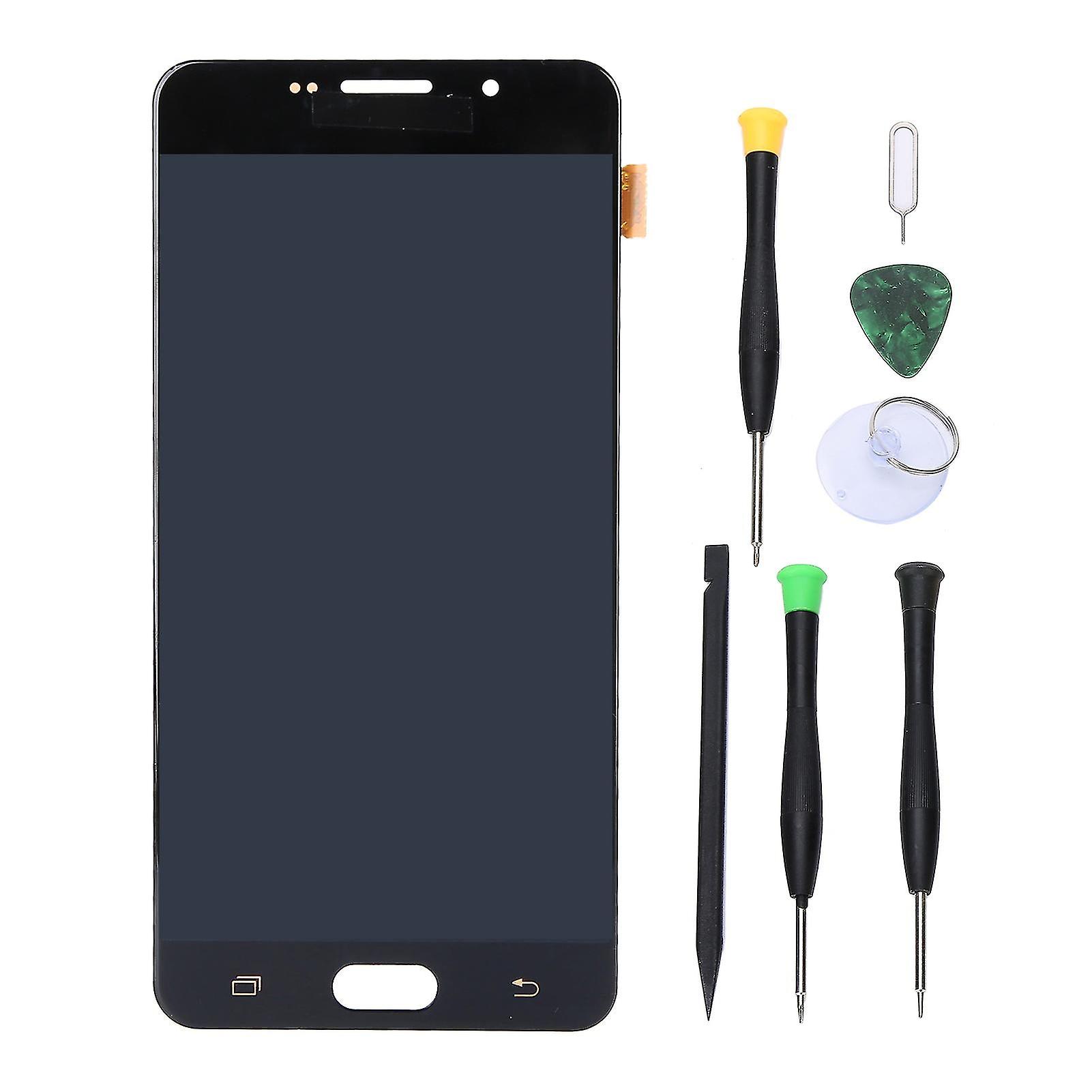 Lcd Touching Screen Replacement Display Without Frame Fit For Samsung A71 2016 A710black