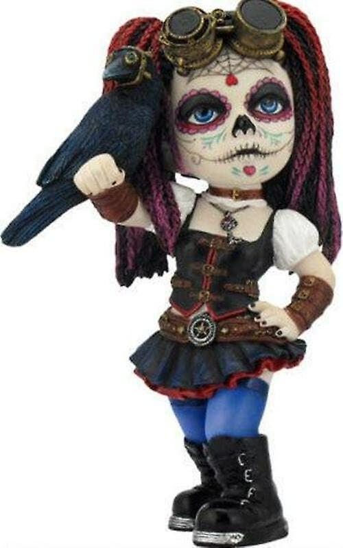 Clockwork Candy Cosplay Girl Figurine