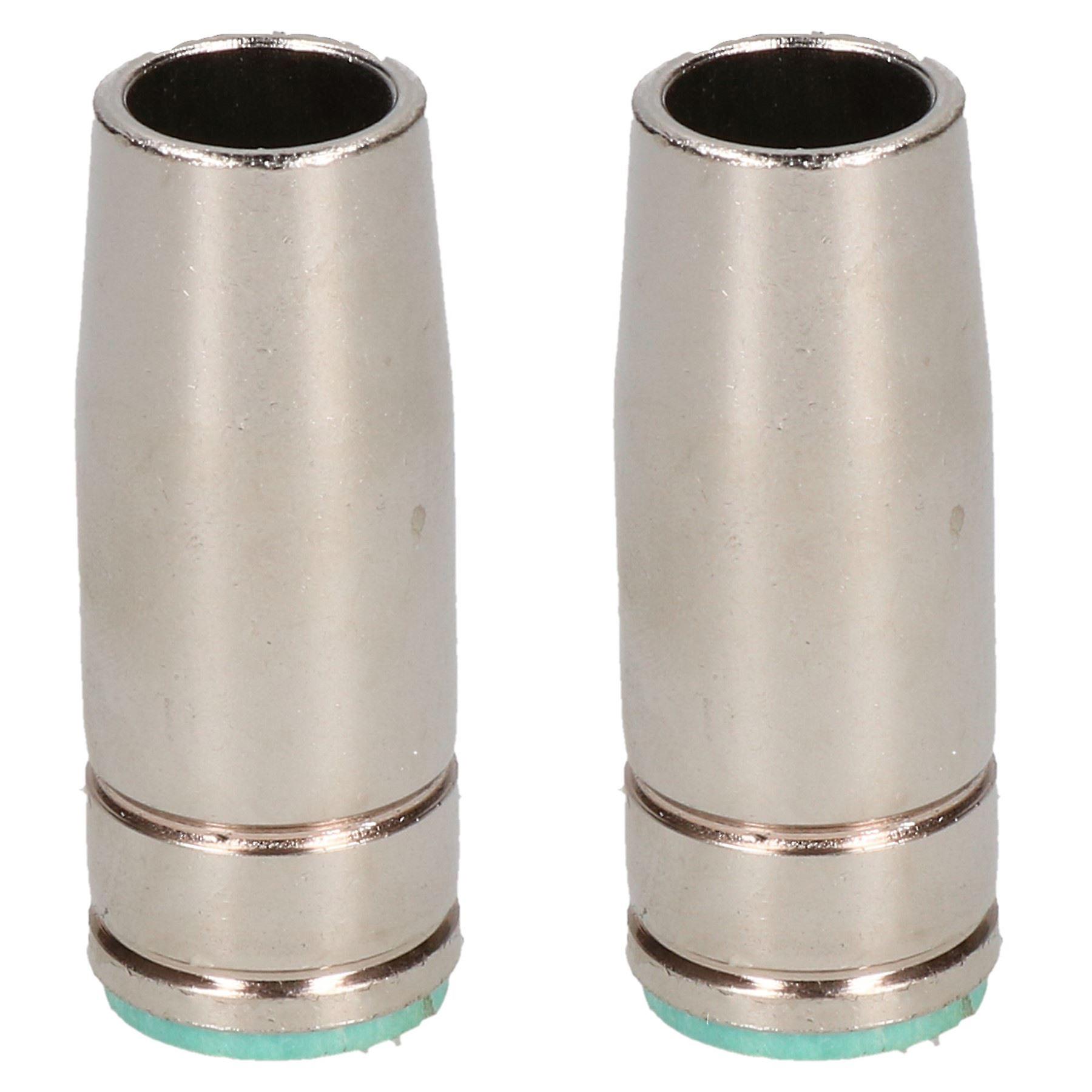 2PK Conical Nozzle Shroud Binzel Style Welding Welder MIG MB25 Gas Push On