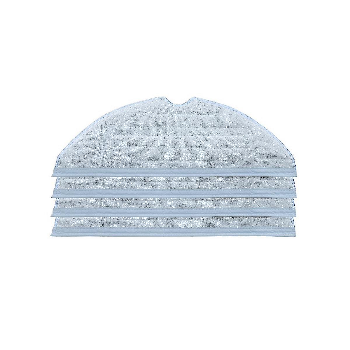 4pcs Robot Vacuum Cleaner Replacement Mop Cloth Kit For S8