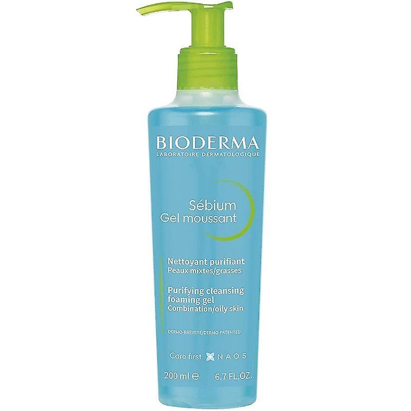 Bioderma Sebium Purifying and Foaming Cleansing Gel 200ml