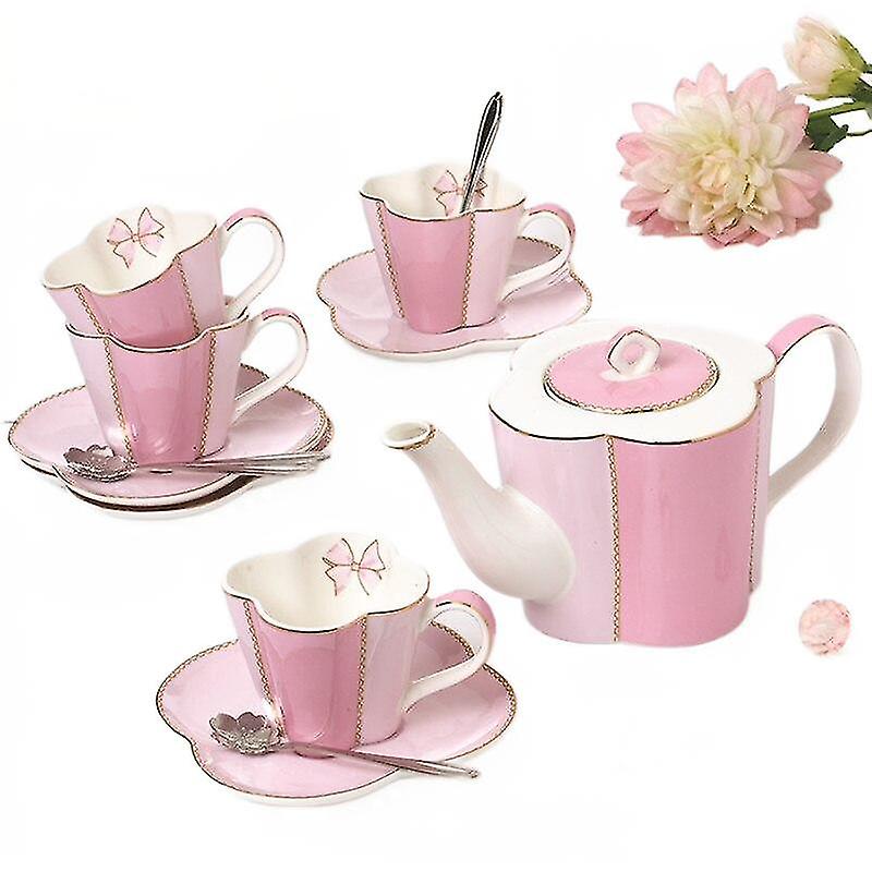 Europe High End Royal Palace Bone Porcelain Coffee Cup Set British Afternoon Tea Sets Cup