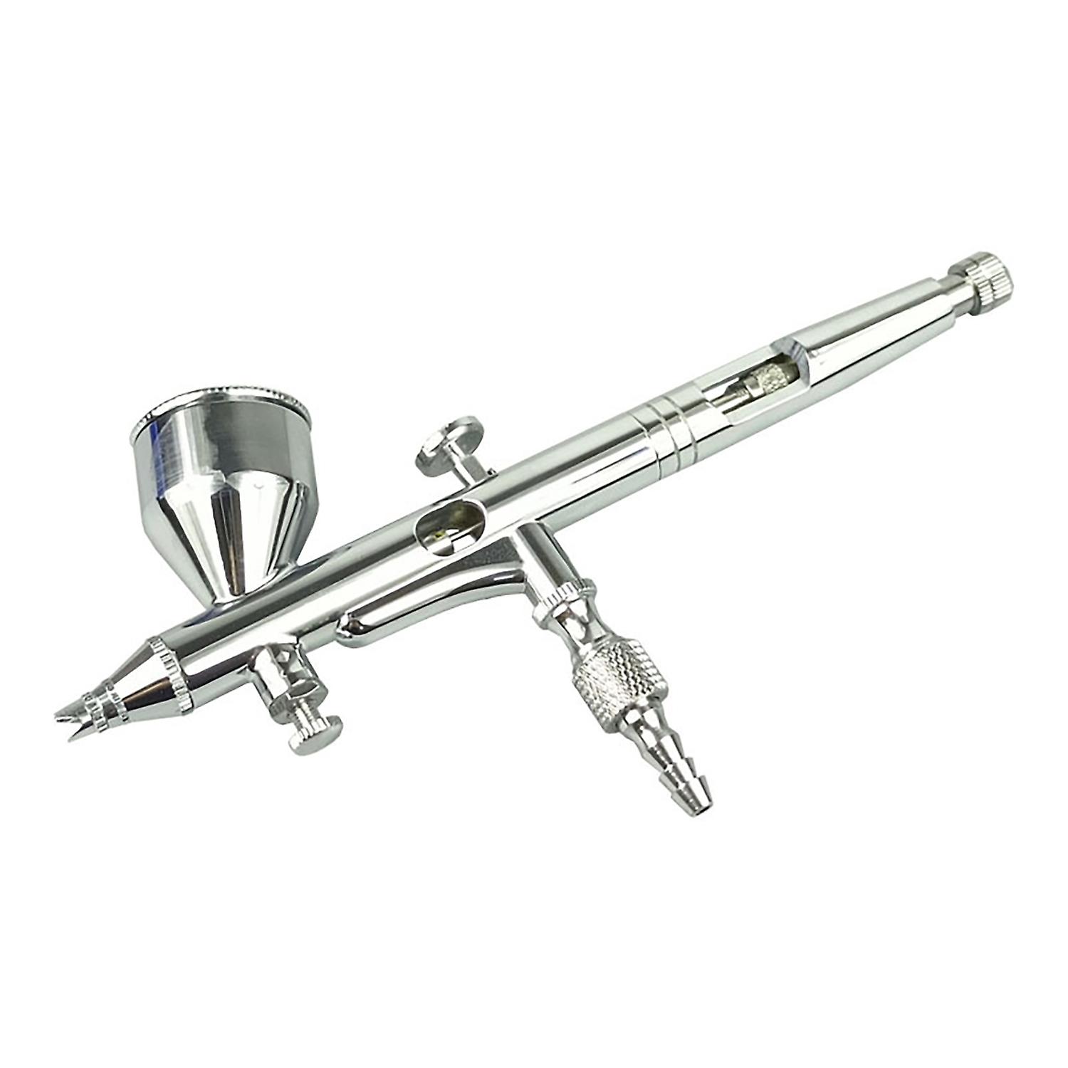1 Set Airbrush Dual Action Control Outer Adjustment Gravity Feed Precise Nozzle Nail Art Airbrush fo