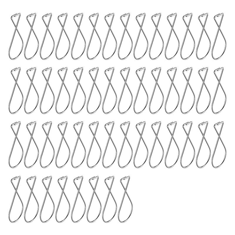 50 Pcs Ceiling Hook Clips Drop Ceiling Hooks Easy Install Grid Ceiling Hanging Hooks Clips