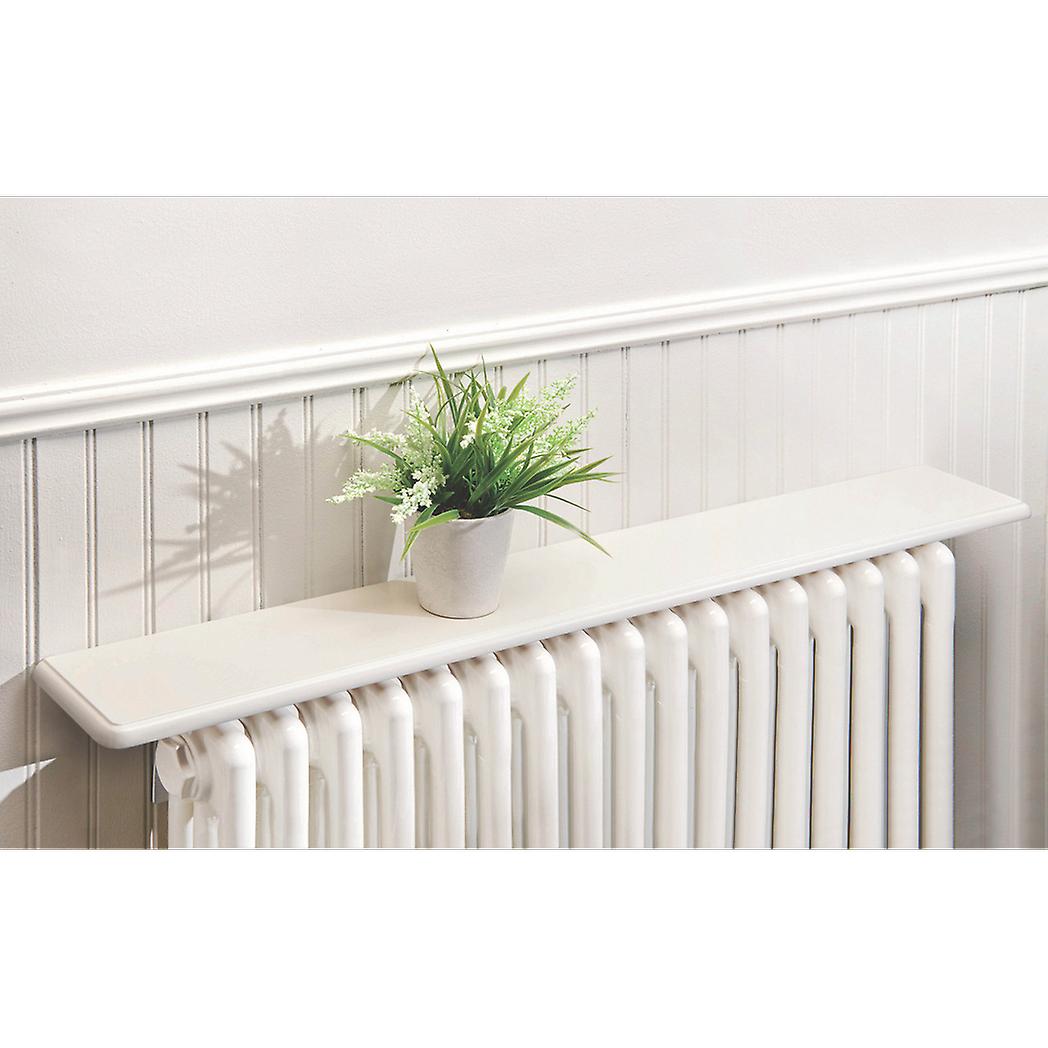 Radiator Shelf 60cm - White Satin Finish