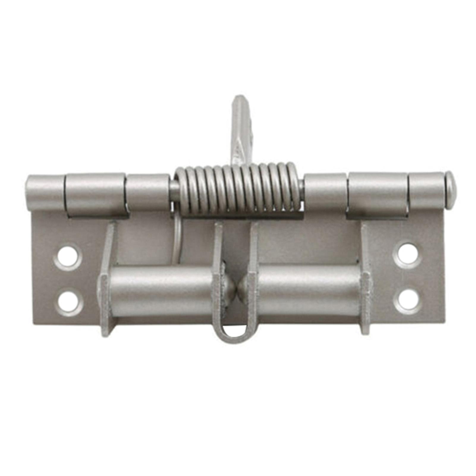 Spring Hinge for Automatic Self Closing Doors with 8 Screws Multifunctional Door Closing Hinge
